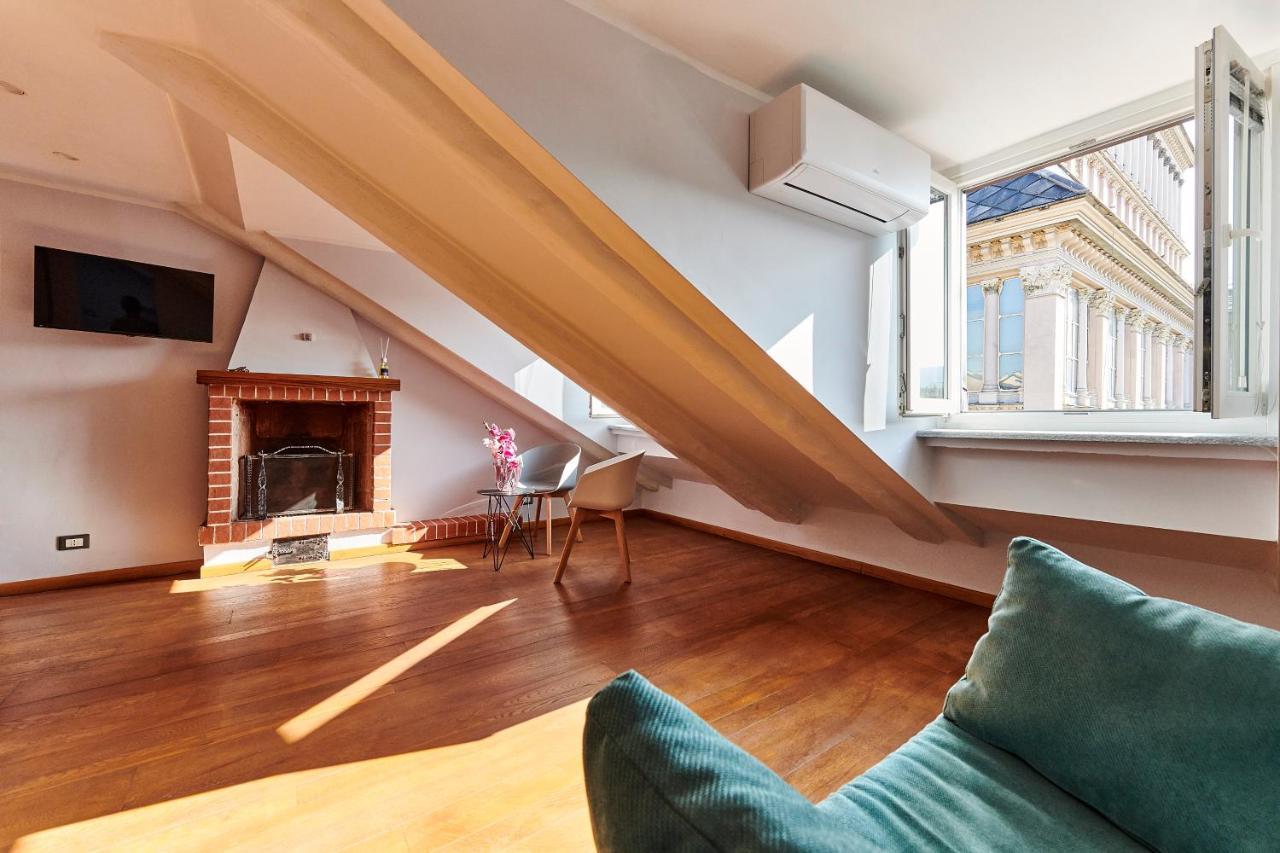 La Mole Dalla Tua Finestra Turin Bagian luar foto